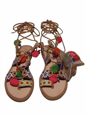 Tie Up Sandals